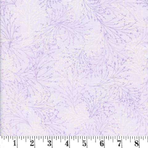 AE532 Essence of Pearl - Lilac Tossed Sprigs Pearlized preview