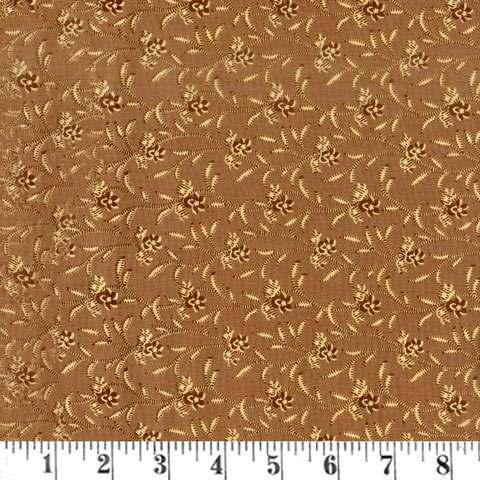 AG039 Around the Roses - Light Brown Leaves preview