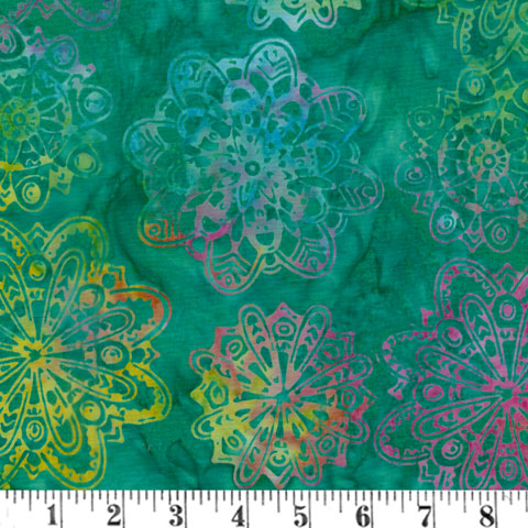 Batiks • Fabric In-store • Grandmothers Garden