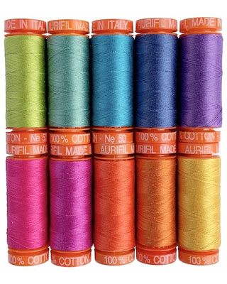 Aurifil Thread 3 Pack - You Choose the Colours preview