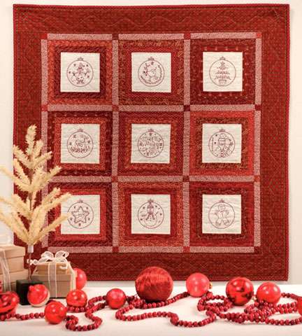 Christmas Patchwork Loves Embroidery by Gail Pan (Book) preview