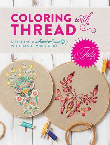 Tula Pink Coloring with Thread (Book) preview