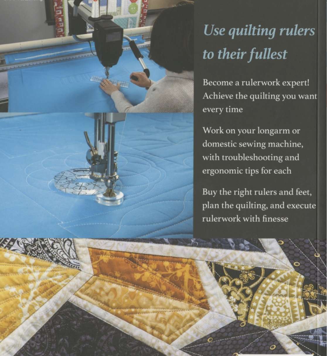 The Ultimate Guide to Rulerwork Quilting by Amanda Murphy • Machine