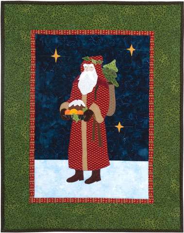 Gift From St Nicholas - Finished Wall Hanging • Quilts for Sale