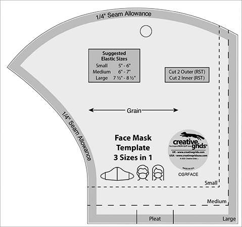 mask template nz Creative Grids Face Mask Template • Design ToolsNotions • Design T