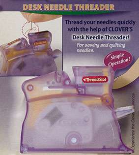 Clover Desk Needle Threader Pins Buttons Needlesnotions Pins